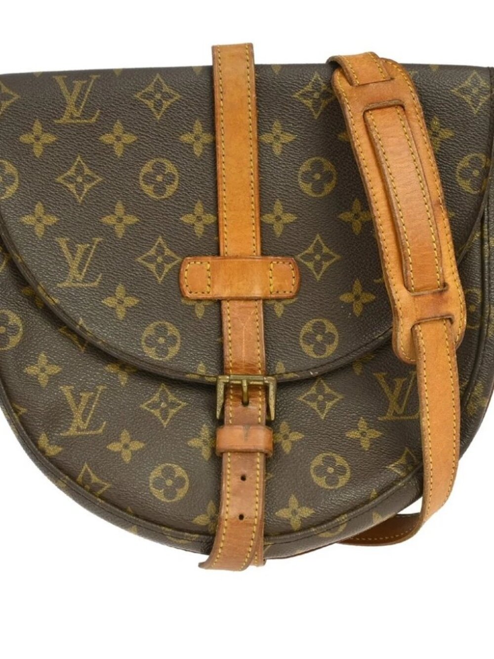 LOUIS VUITTON CHANTILLY GM SHOULDER BAG MONOGRAM